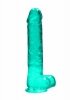 Żelowy penis dildo z przyssawką 25 cm 